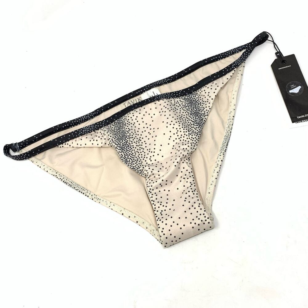 Tavik Antic Full Swim Bottom Tapioca Percy Dot Size Medium NEW